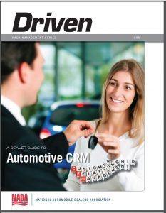 NADA CRM Guide, Automotive CRM
